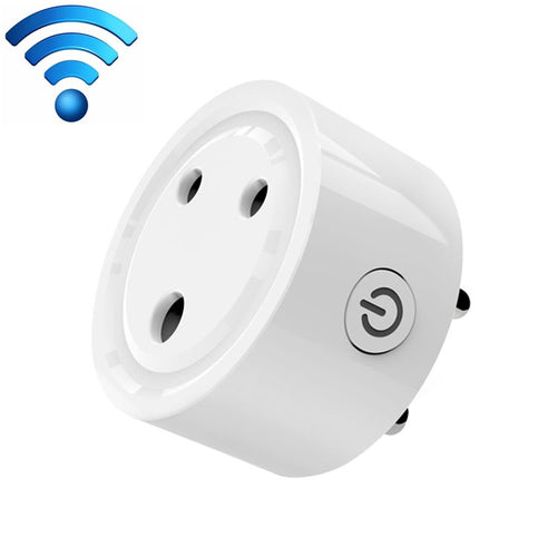 10A Mini Smart WiFi Socket Small South Africa / India Plug Remote Control Timer Switch Electrical Power Adapter with Alexa - HoMEdemic™ 