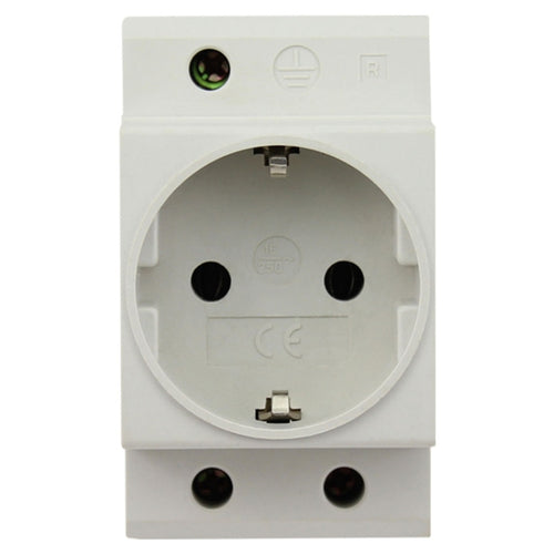 16A Modular Rail Type Socket Power Adapter, EU Plug - HoMEdemic™ 