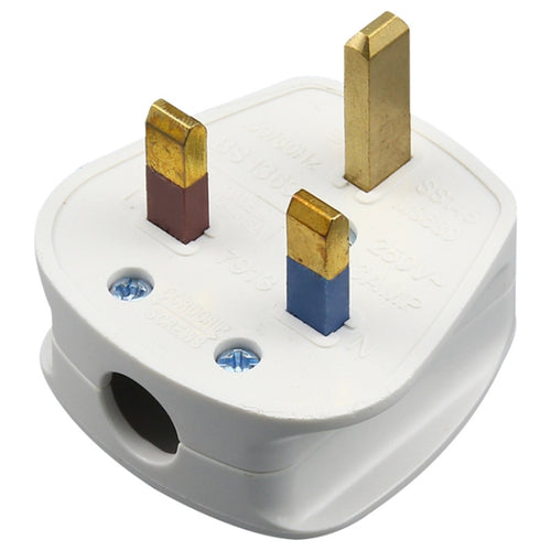 Three-pin 13A Power Wiring Plug With Fuse Tube, UK Plug - HoMEdemic™ 