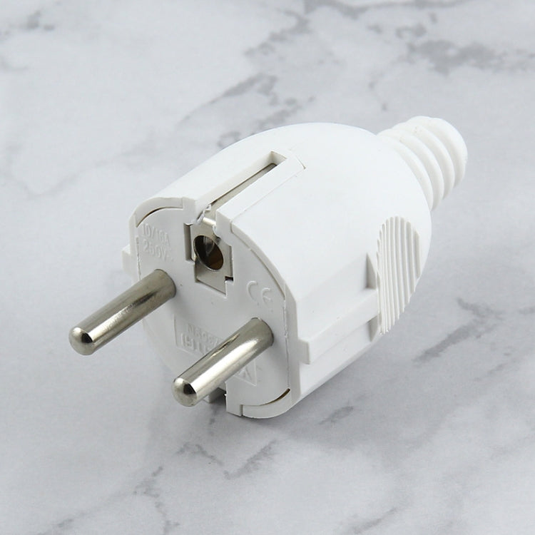 Side Wiring Tripolar Power Plug, EU Plug - HoMEdemic™ 