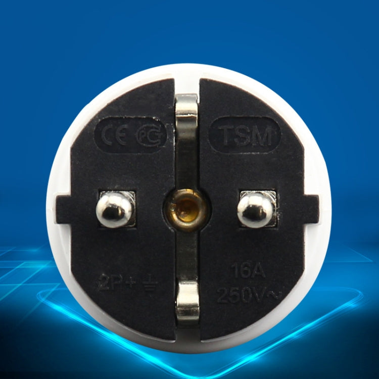 16A Detachable Wiring Power Plug, EU Plug - HoMEdemic™ 