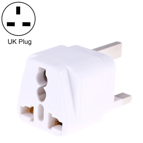 Portable Universal Socket to UK Plug Power Adapter Travel Charger with Fuse - HoMEdemic™ 