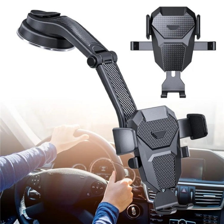 ES25 Nano Silicone Suction Cup Mount Car Dashboard / Windshield Phone Holder - HoMEdemic™ 