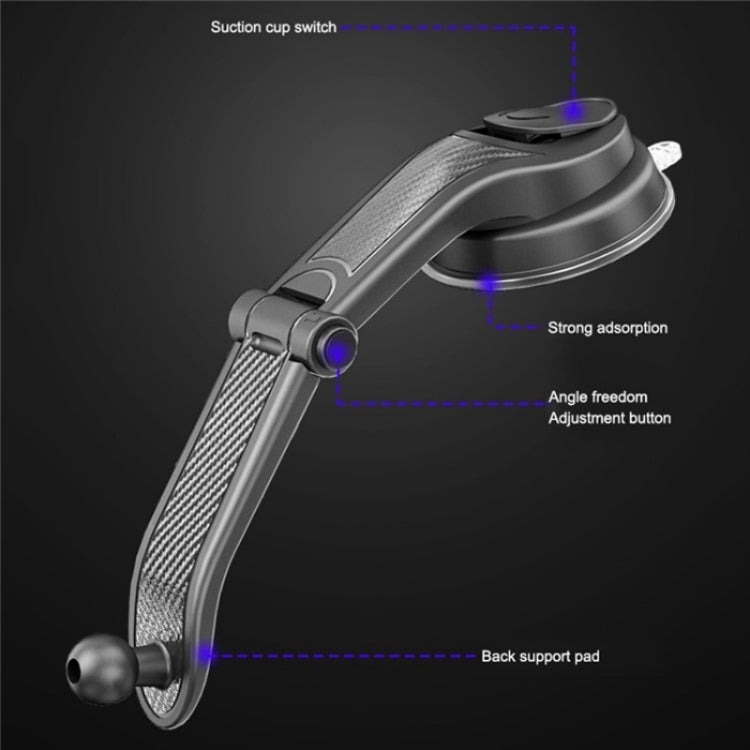 ES281 Car Dashboard Windshield Air Vent Suction Cup Phone Holder For 4-6.7 Inch Phone Mount - HoMEdemic™ 