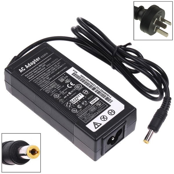 EU Plug AC Adapter 19V 4.74A 90W for Lenovo Notebook, Output Tips: 5.5 x 2.5mm, EU Plug, AU Plug, US Plug, UK Plug - HoMEdemic™ 