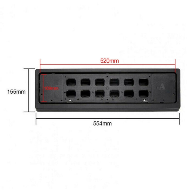 EU Standard Front Rear Car License Plate Flip Blind Protective Cover - HoMEdemic™ 