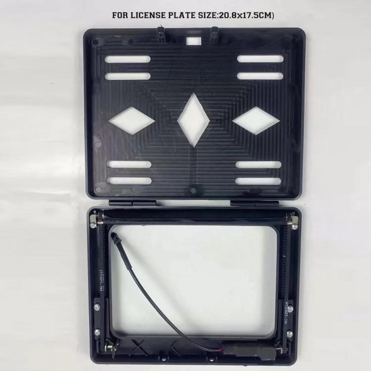 EU Standard Motorcycle License Plate Roller Shutter Cover Frame - HoMEdemic™ 