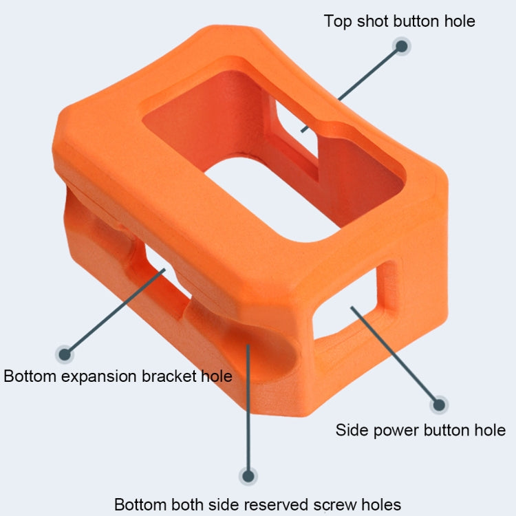 EVA Floaty Case for GoPro HERO10 Black / HERO9 Black (Orange) - HoMEdemic™ 
