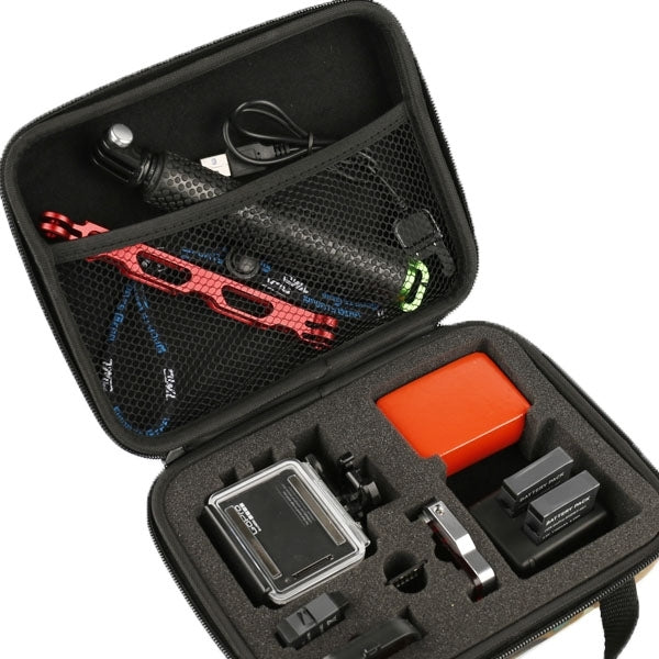 EVA Shockproof Waterproof Portable Case for GoPro, Insta360, DJI and Other Action Cameras Accessories, Size: 21cm x 16cm x 6.5cm - HoMEdemic™ 