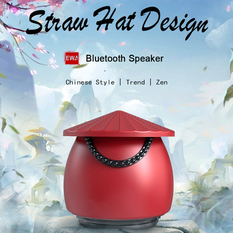 EWA A123 Portable Mini Speaker Chinese Style Bluetooth Speaker(Red) - HoMEdemic™ 