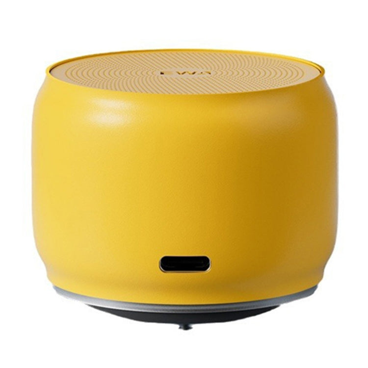 EWA A126 Mini Bluetooth 5.0 Bass Radiator Metal Speaker(Yellow) - HoMEdemic™ 