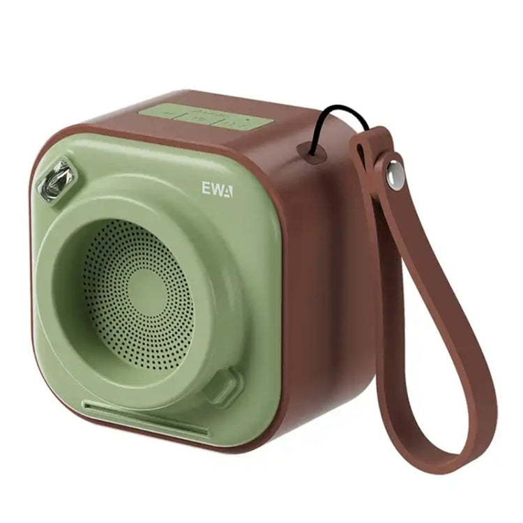 EWA A132 Portable Mini Stereo Wireless Bluetooth Speaker(Brown Green) - HoMEdemic™ 