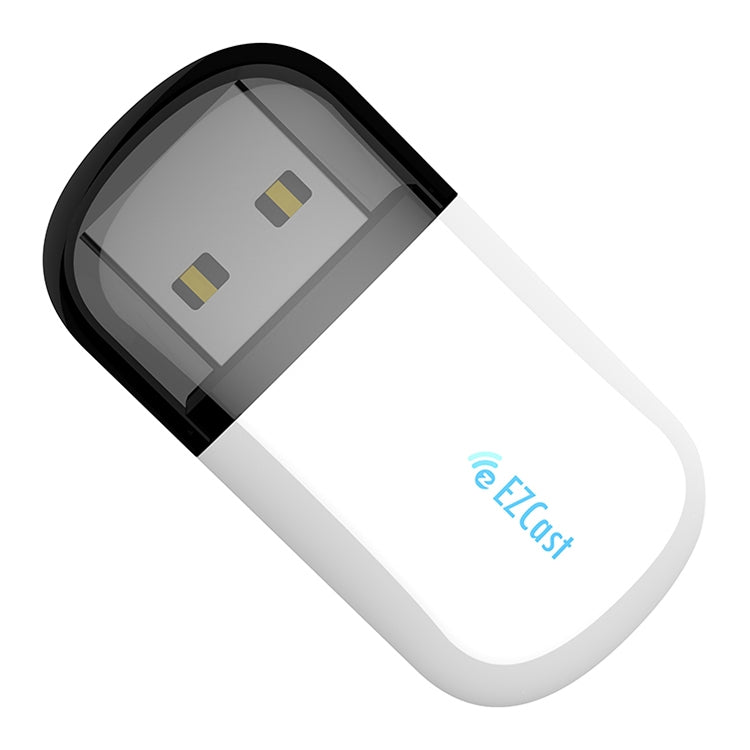 EZCast EZC-5200BS 600Mbps Dual Band WiFi + Bluetooth USB 2.0 Wireless Adapter (White) - HoMEdemic™ 