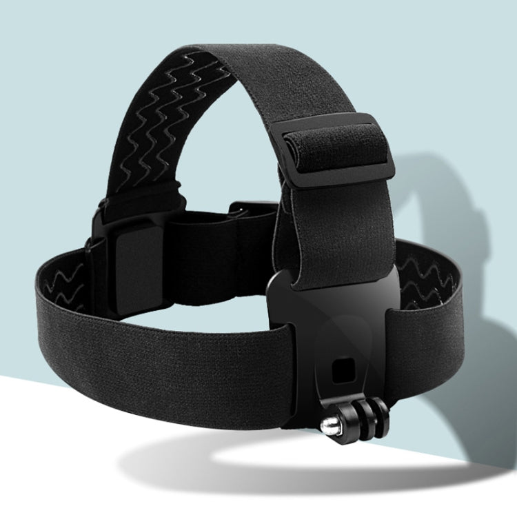 Elastic Mount Belt Adjustable Head Strap with Phone Clamp & Screw & S-type Adapter for GoPro HERO10 Black / HERO9 Black /8 /7 /6 /5, Xiaoyi and Other Action Cameras, Smarphones(Black) - HoMEdemic™ 