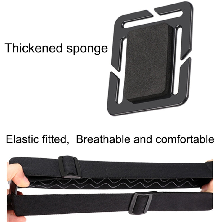 Elastic Mount Belt Adjustable Head Strap with Phone Clamp & Screw & S-type Adapter for GoPro HERO10 Black / HERO9 Black /8 /7 /6 /5, Xiaoyi and Other Action Cameras, Smarphones(Black) - HoMEdemic™ 