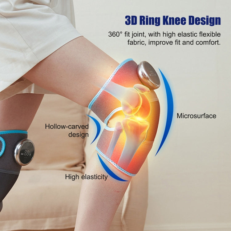 Electric Heating Therapy Knee Warm Knee Pad Brace Massage,Spec: Double Without Vibration - HoMEdemic™ 