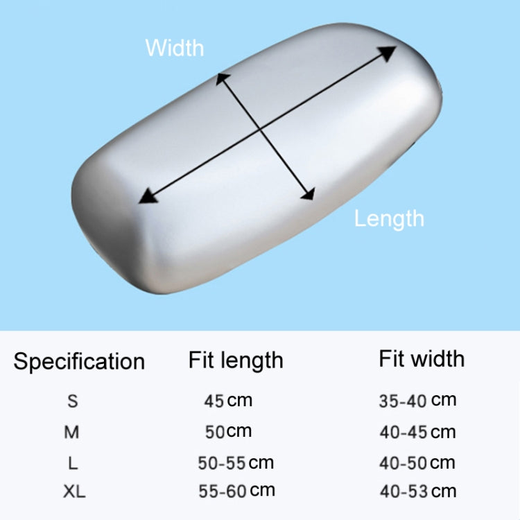 Electric Vehicle Universal Waterproof Sun Protection Seat Cover For All Seasons, Color: Silver(M) - HoMEdemic™ 