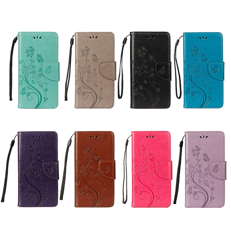 Embossed Butterfly Pattern Horizontal Flip Leather Case with Card Slot & Holder & Wallet & Lanyard For Galaxy Note9, For Galaxy Note9 - HoMEdemic™ 