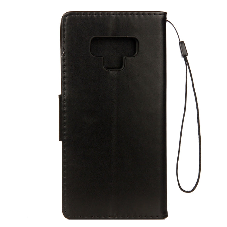 Embossed Butterfly Pattern Horizontal Flip Leather Case with Card Slot & Holder & Wallet & Lanyard For Galaxy Note9, For Galaxy Note9 - HoMEdemic™ 
