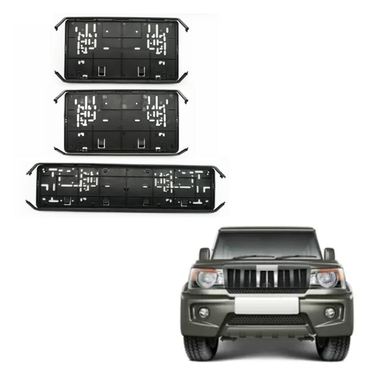 European Plastic Car License Plate Modified Frame Holder(XC-W040) - HoMEdemic™ 