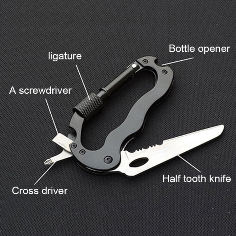 External Multi-function Carabiner D-type Hanging Keychain, D-type Carabiner - HoMEdemic™ 