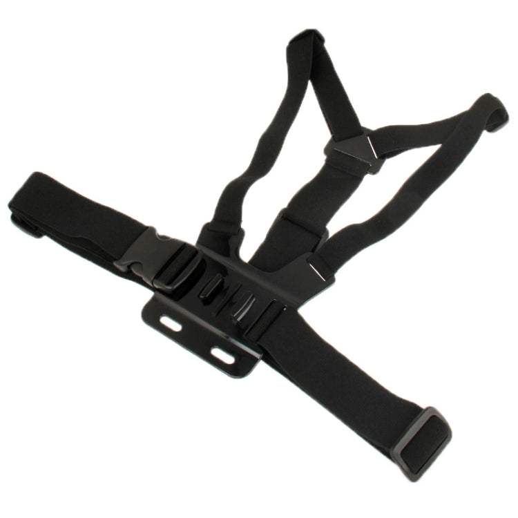Extreme Sport Front Chest Elastic Belt Shoulder Strap Mount Holder for GoPro, Insta360, DJI and Other Action Cameras(Black) - HoMEdemic™ 