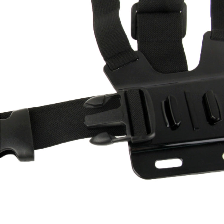 Extreme Sport Front Chest Elastic Belt Shoulder Strap Mount Holder for GoPro, Insta360, DJI and Other Action Cameras(Black) - HoMEdemic™ 