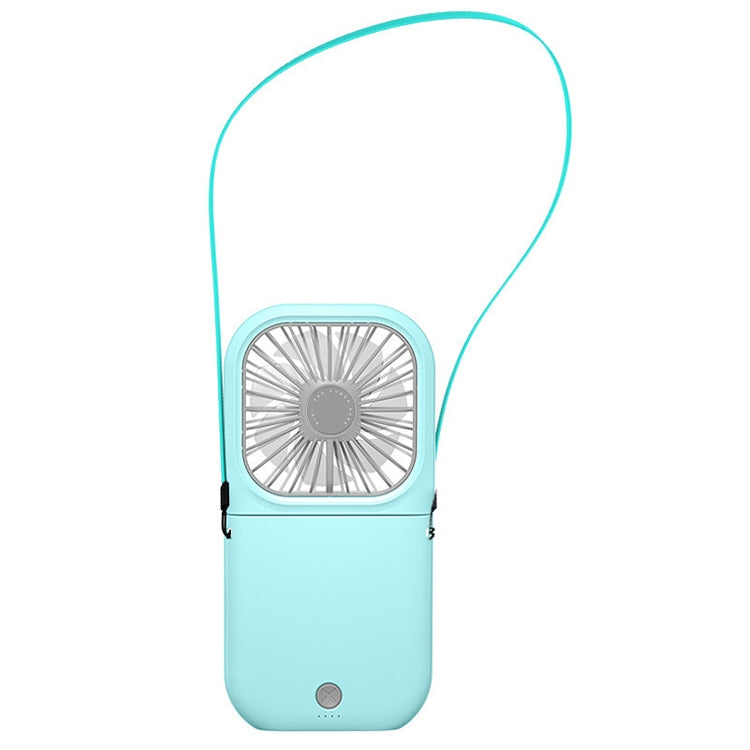 F20 Electroplating Handheld Fan Portable Desktop Folding Mute USB Hanging Neck Fan, F20 (Pink), F20 (Green), F20 (Blue), F20 (White) - HoMEdemic™ 