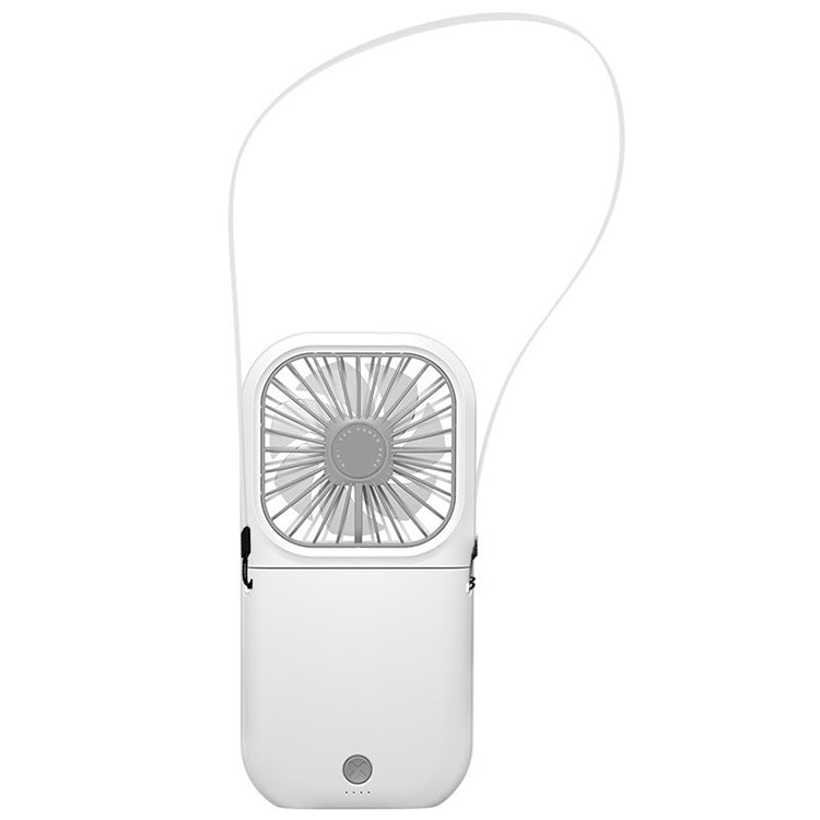 F20 Electroplating Handheld Fan Portable Desktop Folding Mute USB Hanging Neck Fan, F20 (Pink), F20 (Green), F20 (Blue), F20 (White) - HoMEdemic™ 