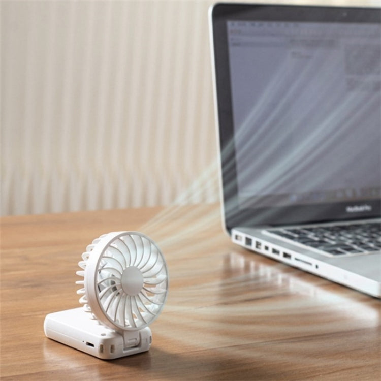 F458 With Neck Rope Summer 3 Speeds Adjustable Foldable Mini Handheld Fan(Purple) - HoMEdemic™ 