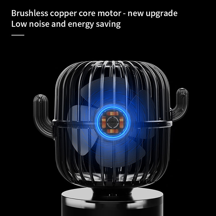 F6 Cactus Portable Mini Fan USB Shaking Head Handheld Desk Electric Fan - HoMEdemic™ 