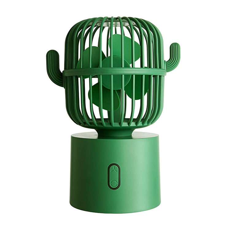 F6 Cactus Portable Mini Fan USB Shaking Head Handheld Desk Electric Fan - HoMEdemic™ 