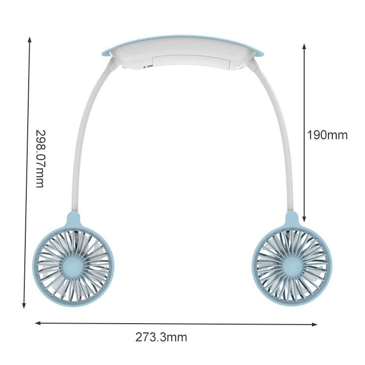 F6 Outdoor Mini Hanging Neck Fan USB Charging Lazy Small Fan - HoMEdemic™ 