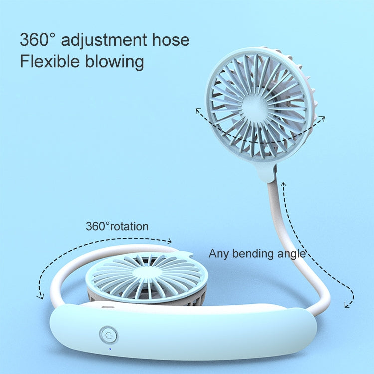 F6 Outdoor Mini Hanging Neck Fan USB Charging Lazy Small Fan - HoMEdemic™ 