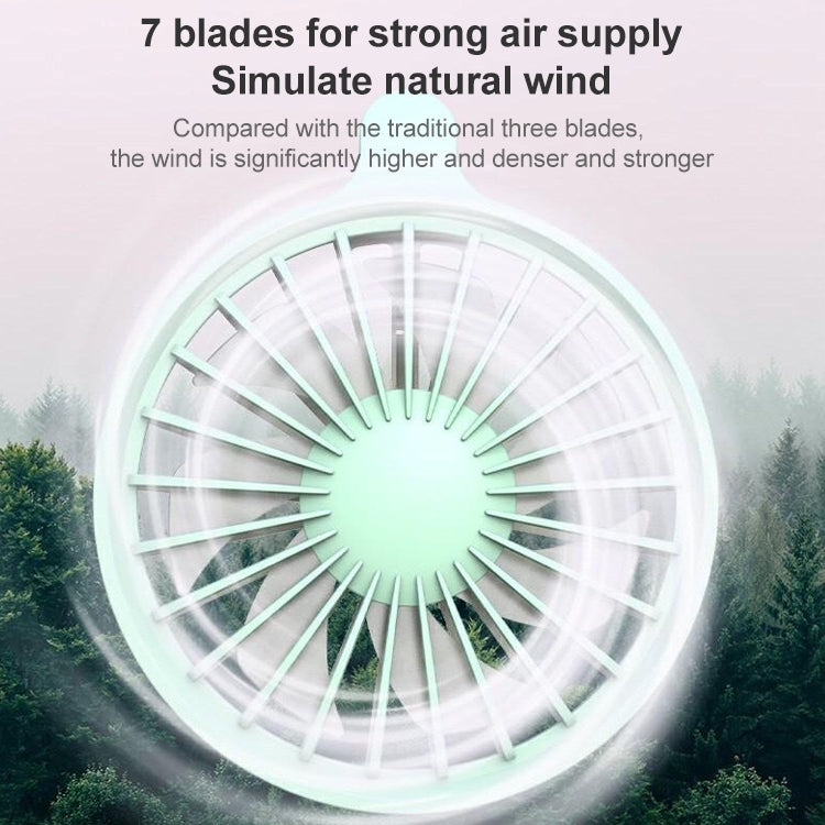 F6 Outdoor Mini Hanging Neck Fan USB Charging Lazy Small Fan - HoMEdemic™ 