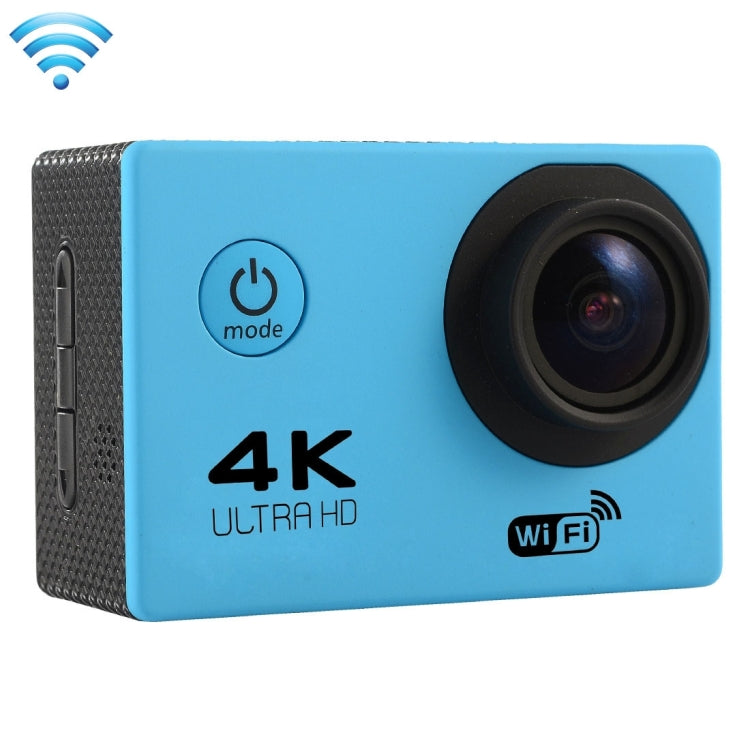 F60 2.0 inch Screen 170 Degrees Wide Angle WiFi Sport Action Camera Camcorder with Waterproof Housing Case, Support 64GB Micro SD Card(Blue) - HoMEdemic™ 