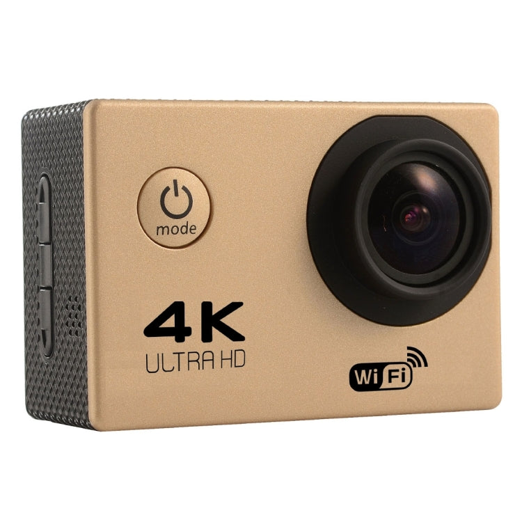 F60 2.0 inch Screen 170 Degrees Wide Angle WiFi Sport Action Camera Camcorder with Waterproof Housing Case, Support 64GB Micro SD Card(Gold) - HoMEdemic™ 