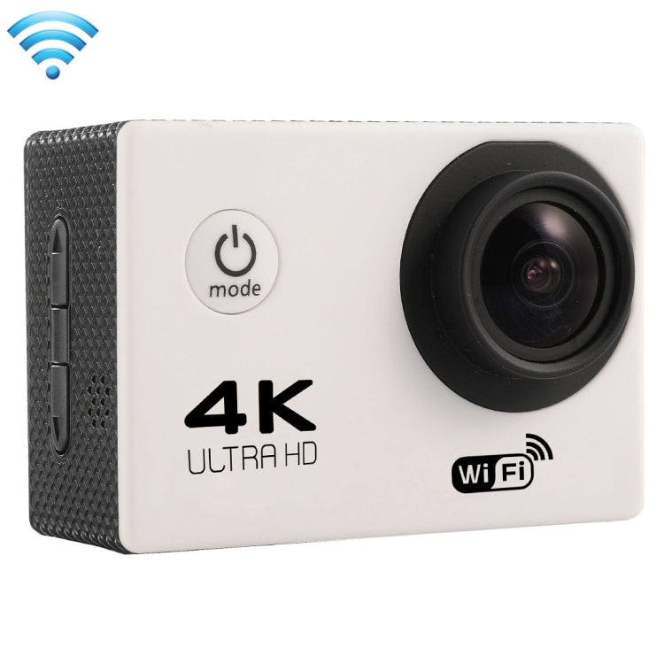 F60 2.0 inch Screen 170 Degrees Wide Angle WiFi Sport Action Camera Camcorder with Waterproof Housing Case, Support 64GB Micro SD Card(White) - HoMEdemic™ 