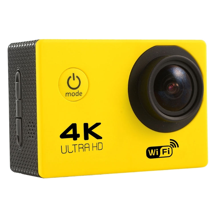 F60 2.0 inch Screen 170 Degrees Wide Angle WiFi Sport Action Camera Camcorder with Waterproof Housing Case, Support 64GB Micro SD Card(Yellow) - HoMEdemic™ 