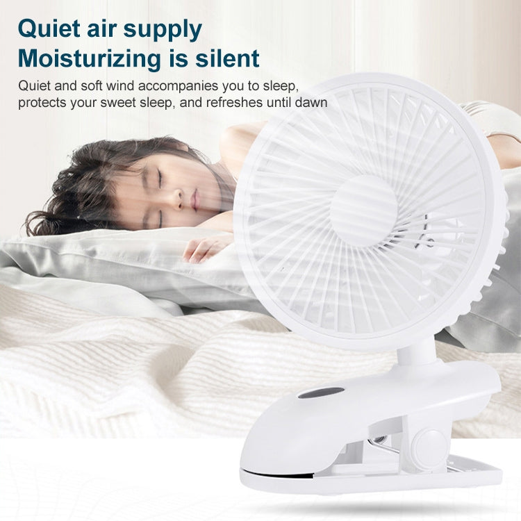 F601 Multifunctional Clip-on Electric Fan with LED Display, F601 - HoMEdemic™ 