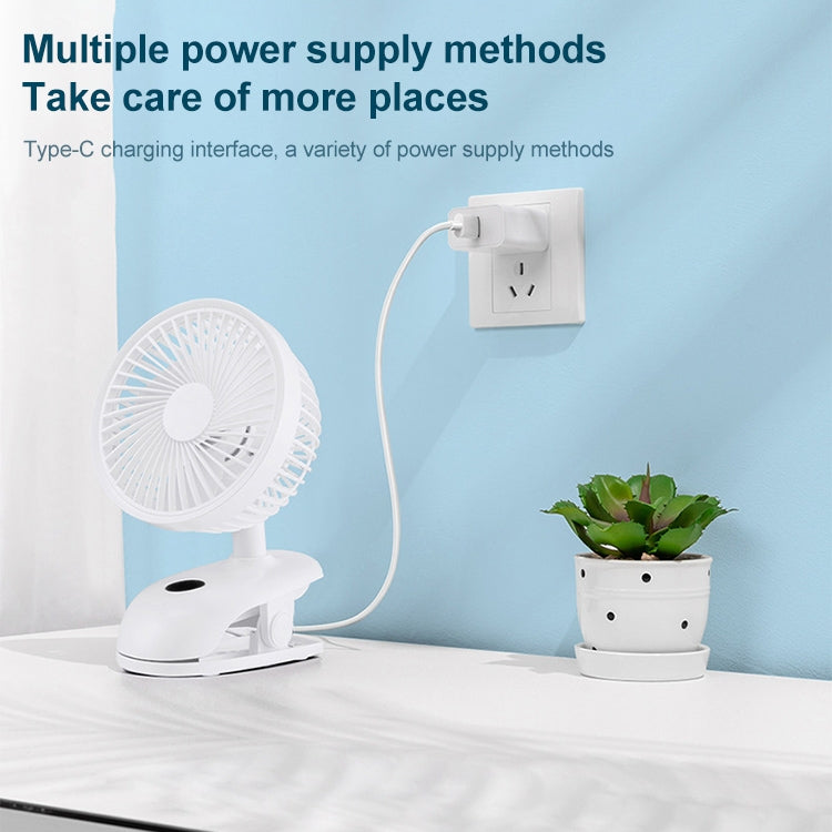 F601 Multifunctional Clip-on Electric Fan with LED Display, F601 - HoMEdemic™ 
