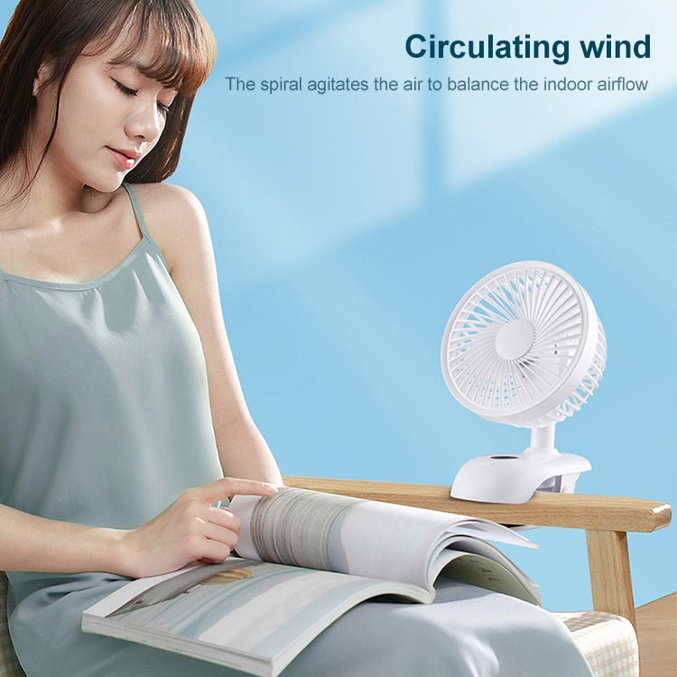 F601 Multifunctional Clip-on Electric Fan with LED Display, F601 - HoMEdemic™ 