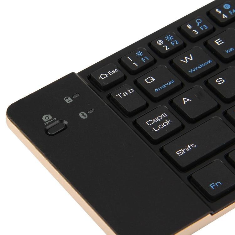 F66 Foldable Bluetooth Wireless 66 Keys Keyboard, Support Android / Windows / iOS(Gold) - HoMEdemic™ 