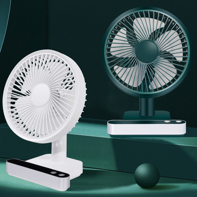 F702 Automatic Shaking Desktop Electric Fan with LED Display - HoMEdemic™ 
