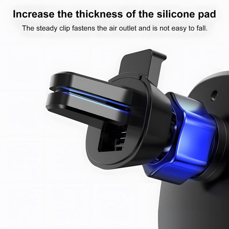 FAIK Car Cell Phone Holder Air Vent Triangle Gravity Sensor Car Phone Bracket, Color: Black Mirror Model - HoMEdemic™ 