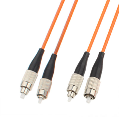 FC-FC Dual-Core Multi Mode Fiber Optic Jumper, Dual-Core Multi Mode - HoMEdemic™ 