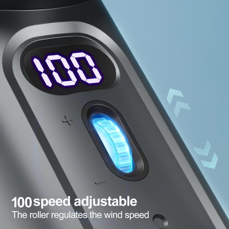 FC1 100 Wind Speed Levels Summer Cooler Desktop Fan Turbine Handheld Fan(White) - HoMEdemic™ 
