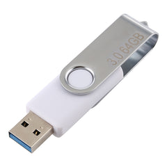 64GB Twister USB 3.0 Flash Disk USB Flash Drive, 64GB, 64GB (White) - HoMEdemic™ 
