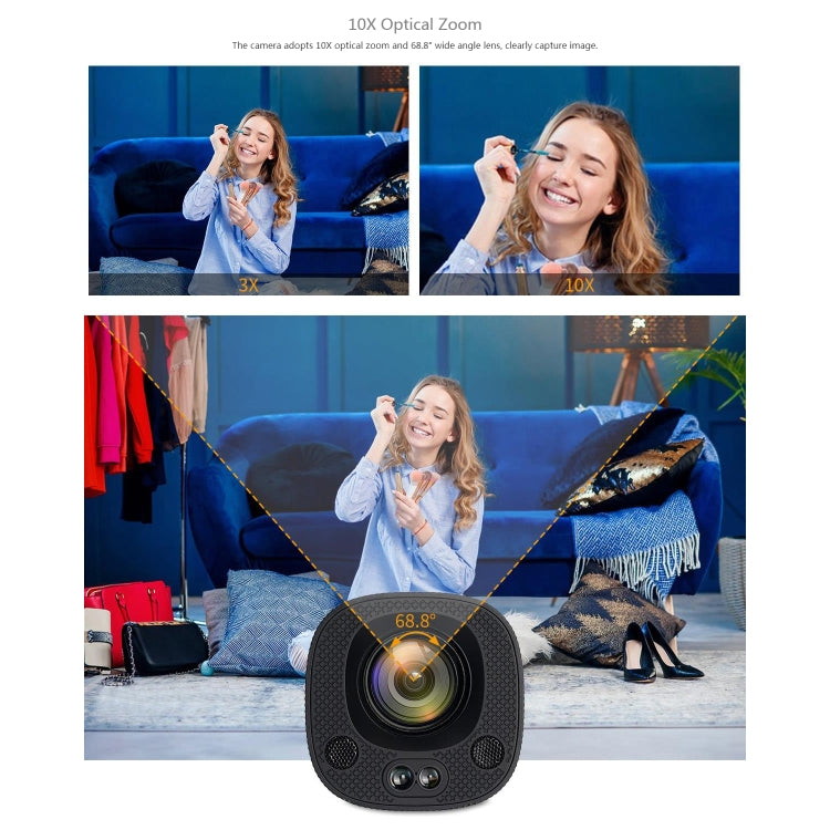 FEELWORLD HV10X Professional Streaming Camera Full HD 1080P 60fps USB 3.0 HDMI(EU Plug) - HoMEdemic™ 
