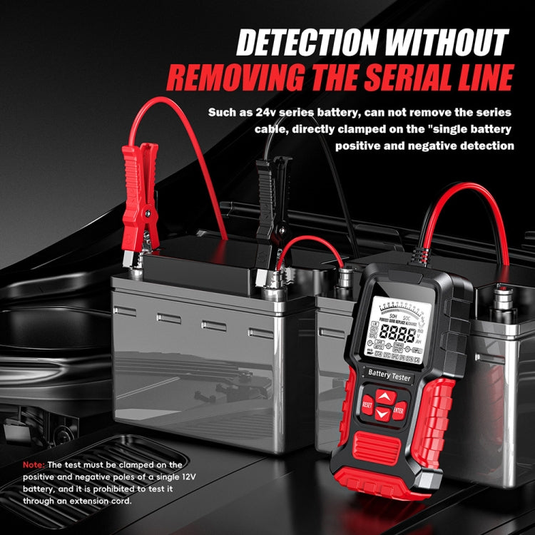 FOXSUR Automobile Motorcycle Battery Voltage Capacity Tester - HoMEdemic™ 